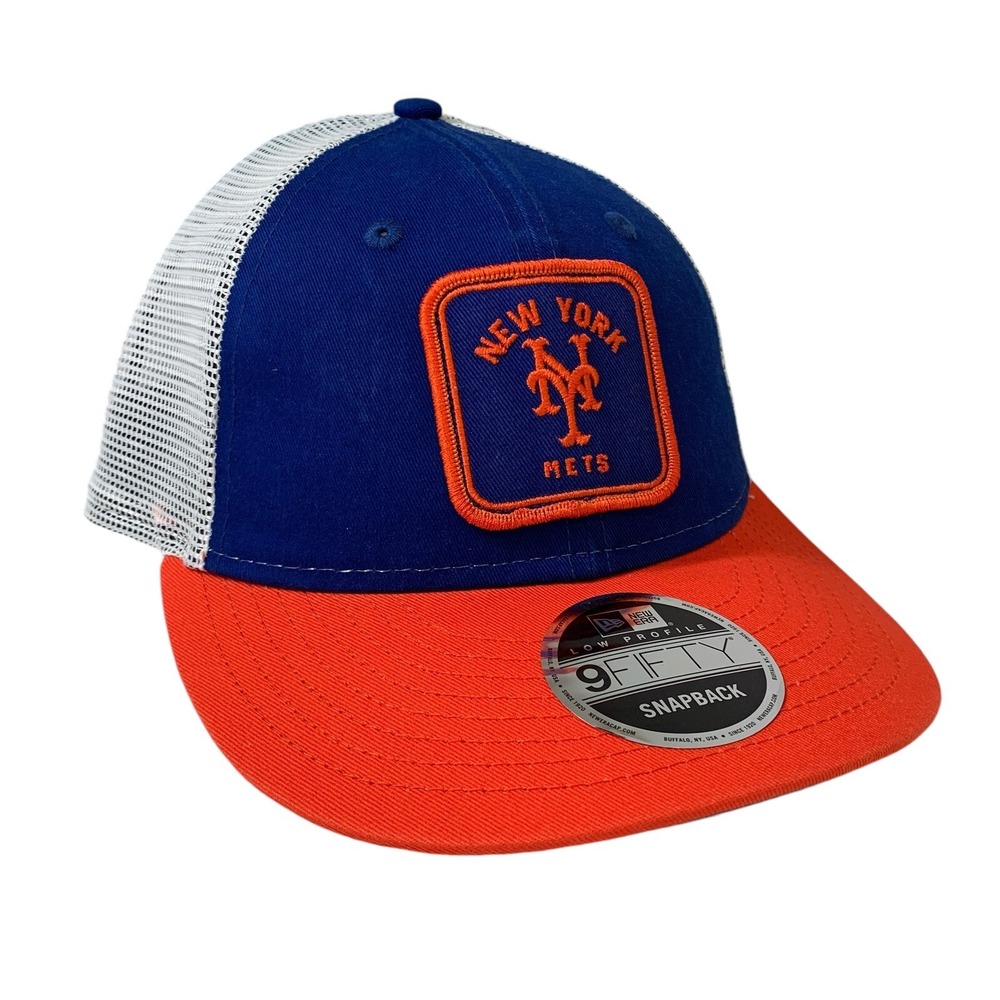 New York Mets New Era 9FIFTY Low Profile Squared Adjustable Snapback Hat OSFM